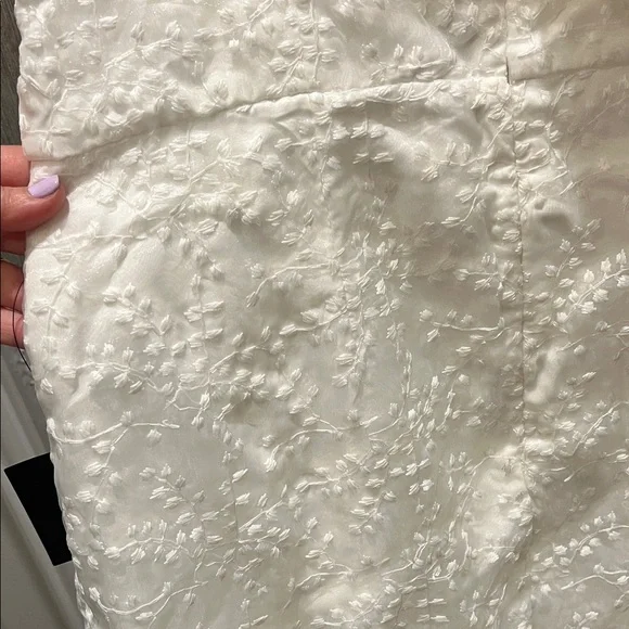 Lulu's White One Shoulder Dress - Picture 5 of 6